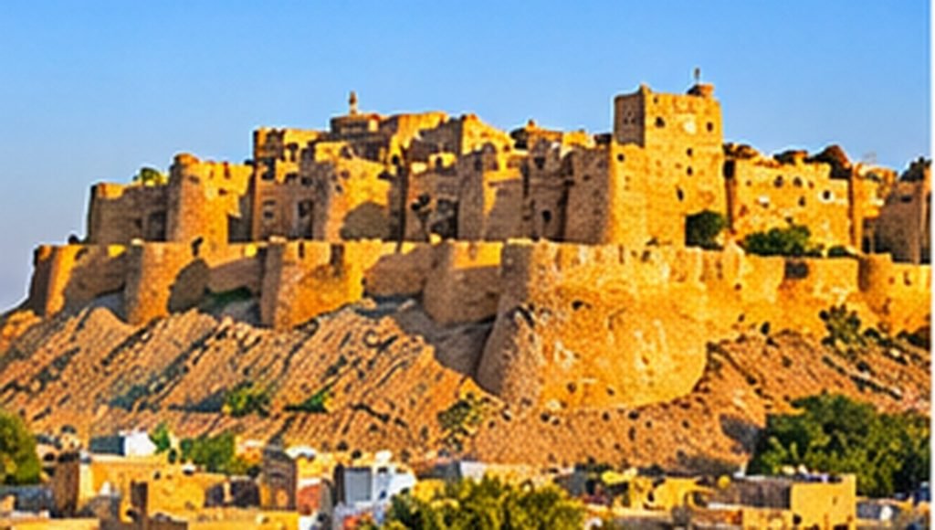 Best Places to Visit in Jaisalmer, 
Location of Jaisalmer Fort