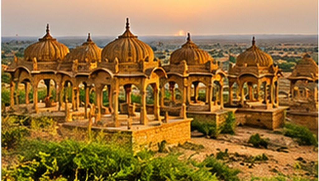 Best Places to Visit in Jaisalmer, 
Location of Bada Bagh