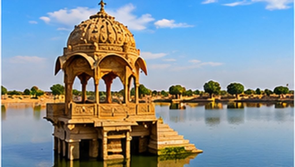 Best Places to Visit in Jaisalmer, 
Gadisar Lake Location