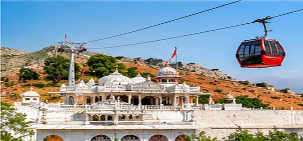 Best Places to Visit in Udaipur,
Karni Mata Temple and Ropeway,